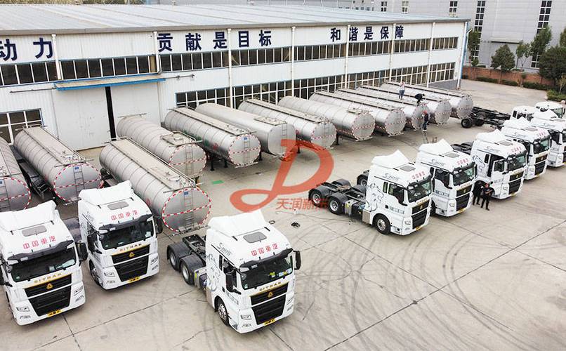 科技赋能,新东牛奶运输车,让鲜奶"穿越四季"